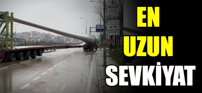 Bursa'da en uzun sevkiyat