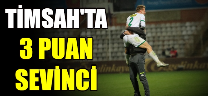 Bursaspor'da 3 puan sevinci