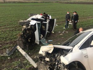 Bursa'da kaza:4 yaralı
