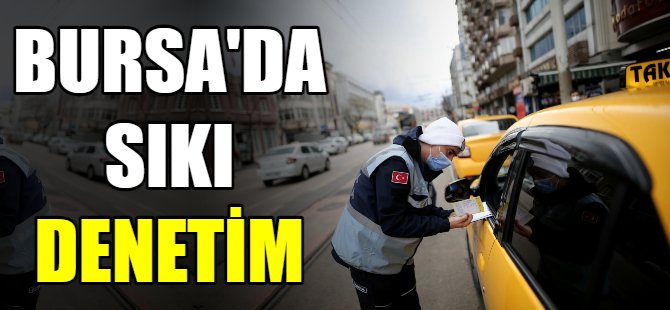 Taksi ve dolmuşlara denetleniyor