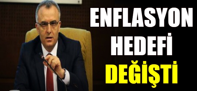 Enflasyon hedefi değişti
