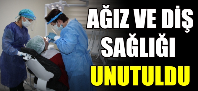 'Pandemide ağız ve diş sağlığı unutuldu'