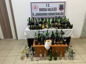 Bursa'da kaçak içki baskını