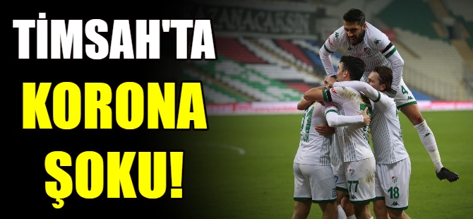 Bursaspor'da Koronavirüs şoku!