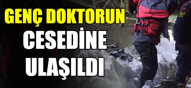 Genç doktordan kahreden haber