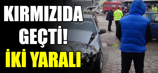 Bursa'da kaza:2 yaralı