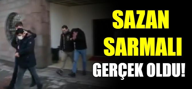 'Sazan sarmalı' filmi gerçek oldu