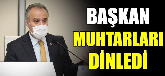 Aktaş muhtarlarla buluştu