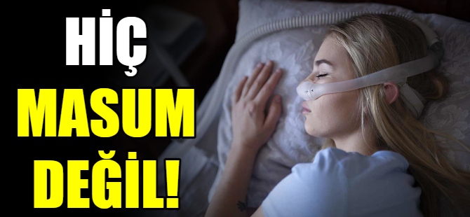 Uyku apnesi hiç masum değil!