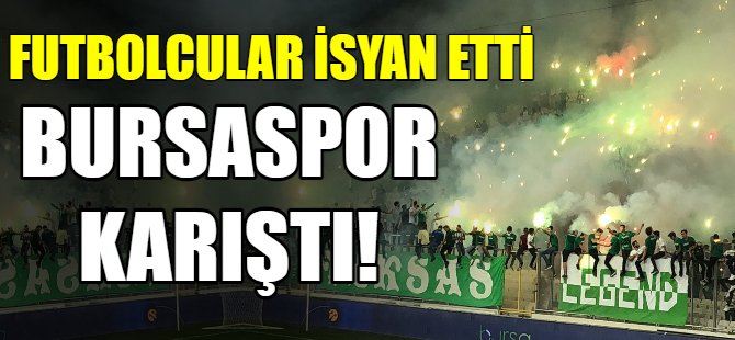 Bursaspor karıştı!