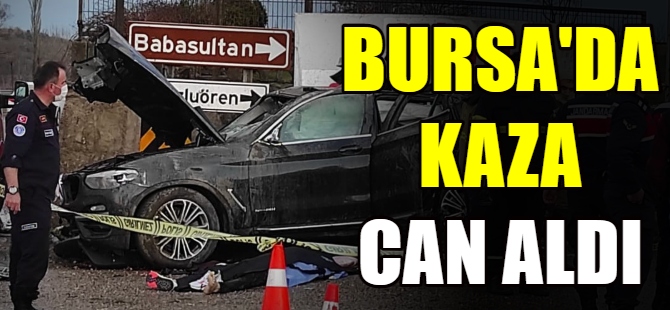 Bursa'da kaza can aldı