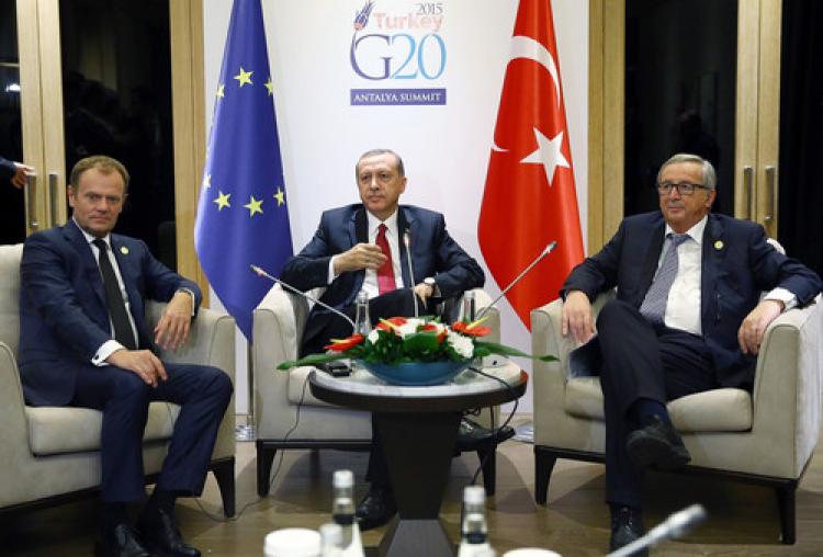 Erdoğan, AB kurumlarının liderleriyle görüştü
