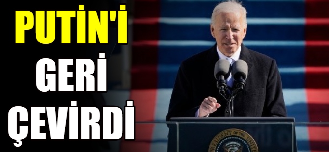 Biden, Putin'in görüşme teklifini reddetti