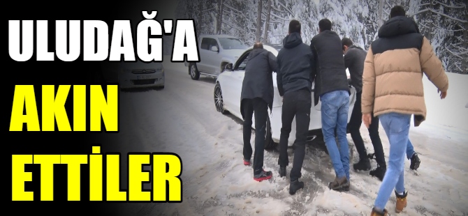 Uludağ'a akın ettiler