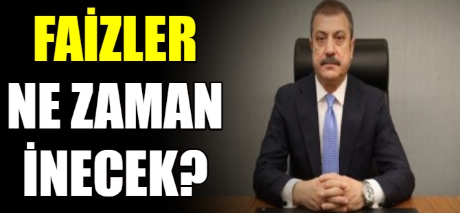 Kavcıoğlu'ndan faiz açıklaması