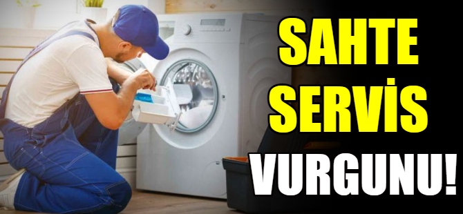 Sahte servis vurgunu!