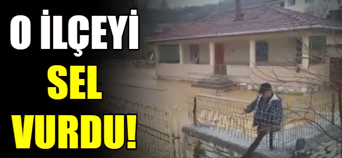Mustafakemalpaşa'yı sel vurdu