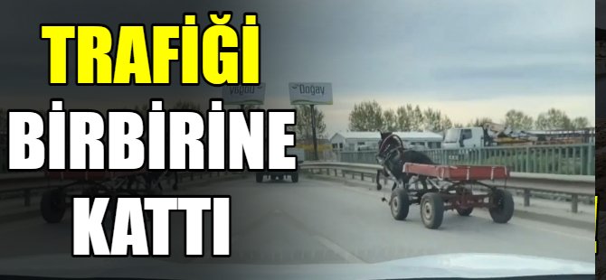 Trafiği birbirine kattı!