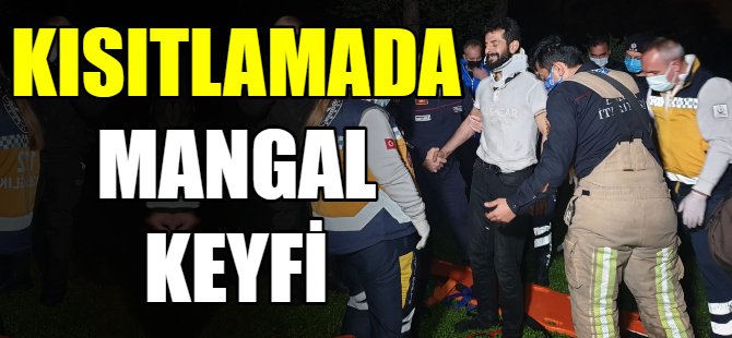 Kısıtlamada mangal keyfi
