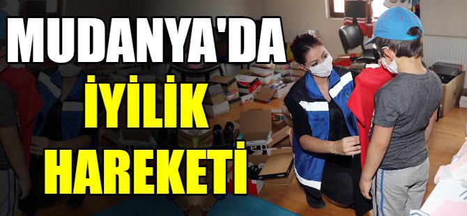 Mudanya'da iyilik hareketi