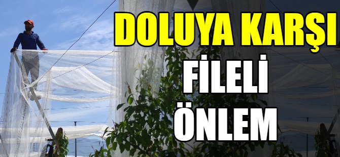 Doluya karşı fileli önlem
