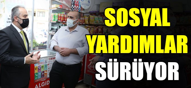 Sosyal yardımlar sürüyor