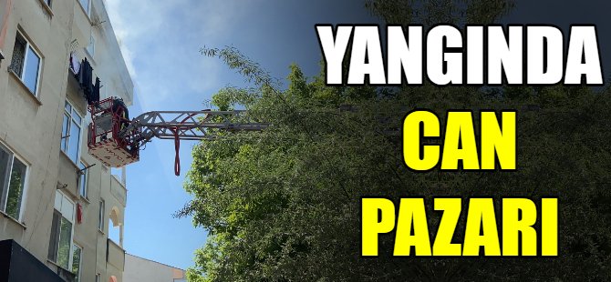 Yangında can pazarı!