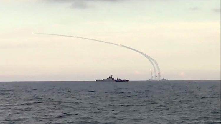 Rusya, IŞİD’i Hazar Denizi’nden fırlattığı füzelerle tekrar vurdu