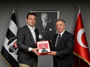 İmamoğlu'ndan Beşiktaş'a ziyaret