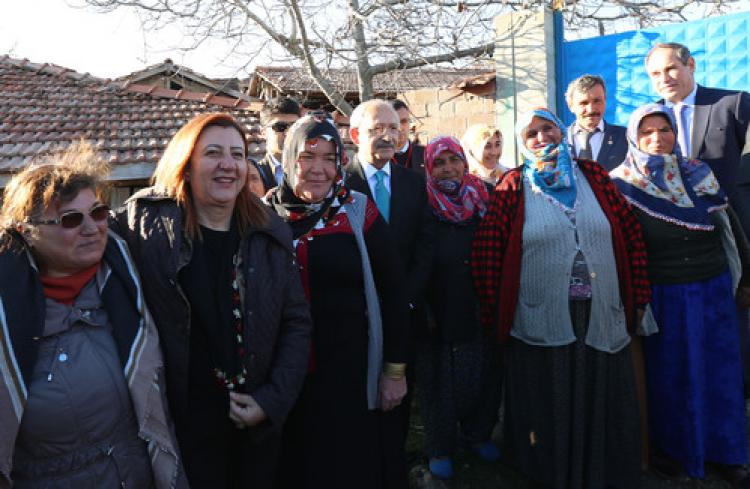 Kılıçdaroğlu, kendisine tepki gösteren şehit ailesini ikinci kez ziyaret etti