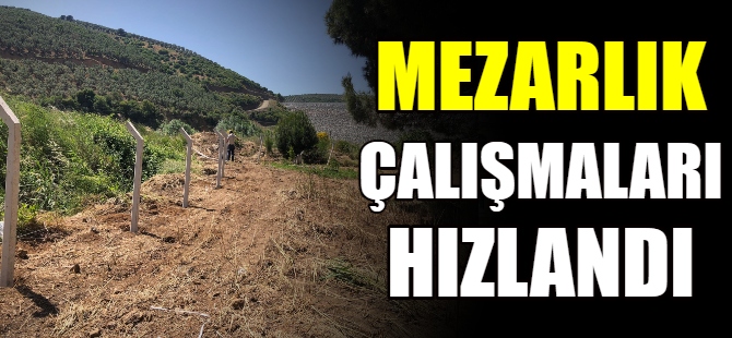 Mezarlıklarda hummalı çalışma
