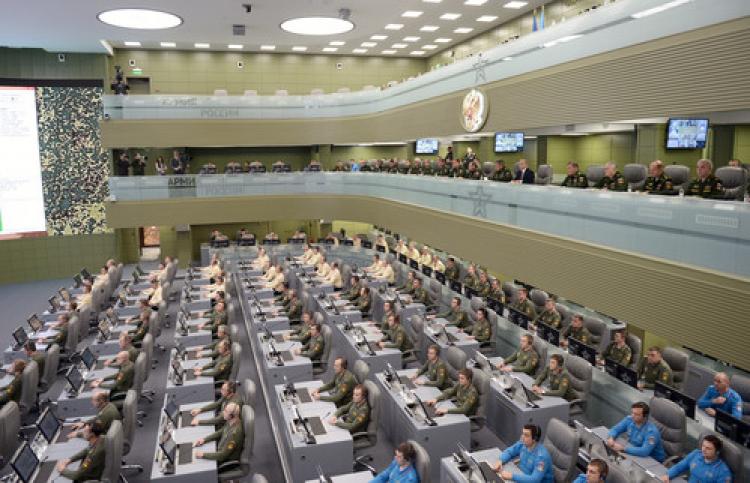 Putin’in devasa, üç katlı savaş odası ortaya çıktı