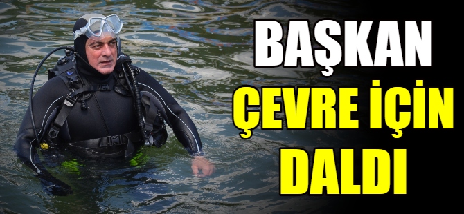 Gemlik'te anlamlı dalış