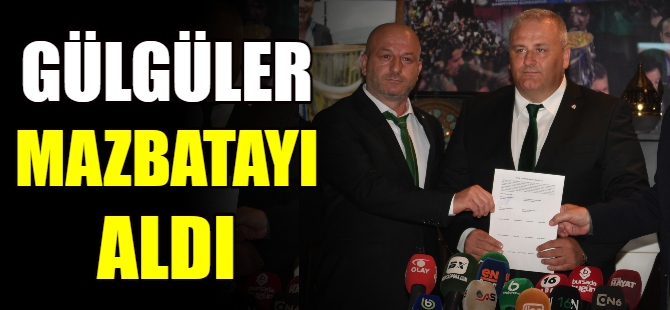 Bursaspor'da mazbata töreni