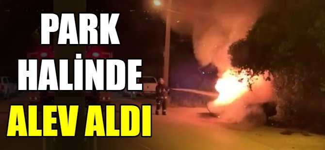 Bursa'da geceyi alevler aydınlattı