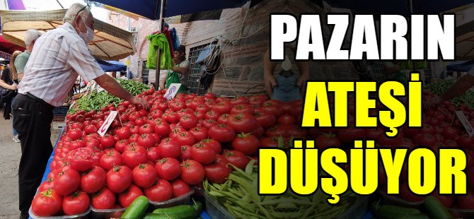 Pazarın ateşi düşüyor