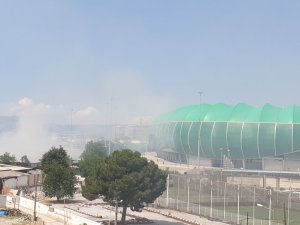 Bursaspor'dan yangın açıklaması