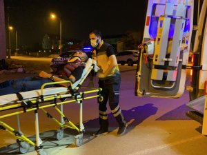 İnegöl'de kaza: 3 yaralı