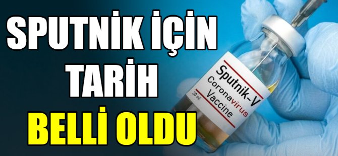 Tarih belli oldu
