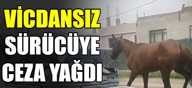 Vicdansız sürücüye ceza yağdı