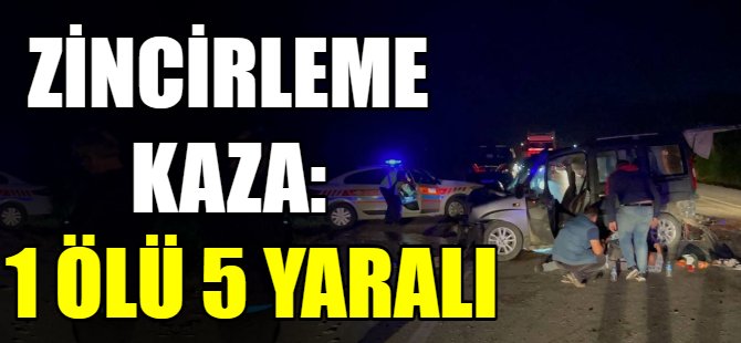 Bursa'da zincirleme kaza!