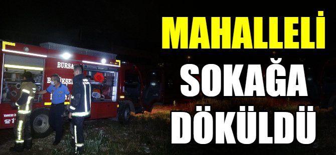Bursa'da o mahalle sokağa döküldü!