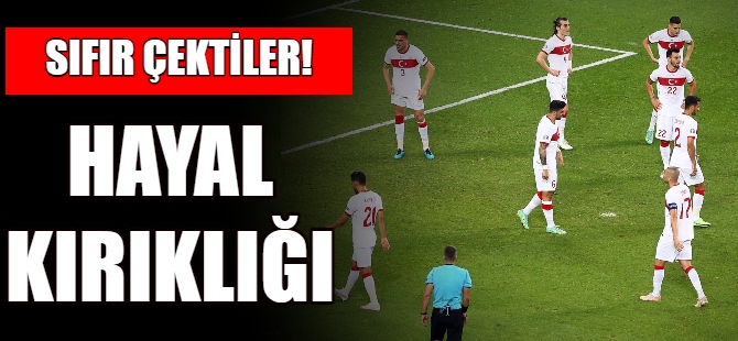 Türkiye, turnuvaya veda etti
