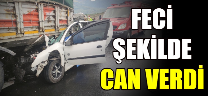 Feci şekilde can verdi!