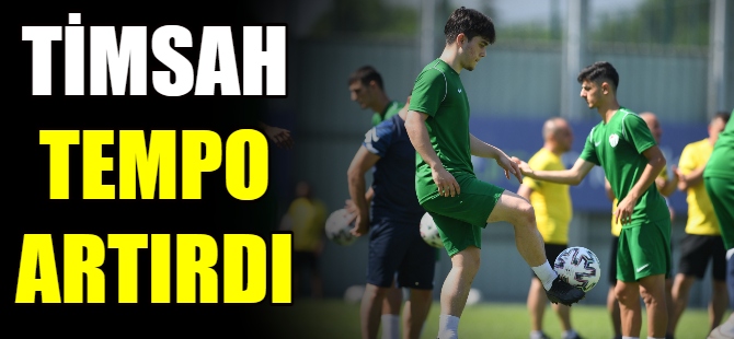Bursaspor, tempo artırdı