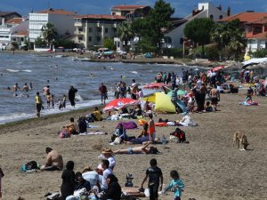 Bursa'da sahiller doldu