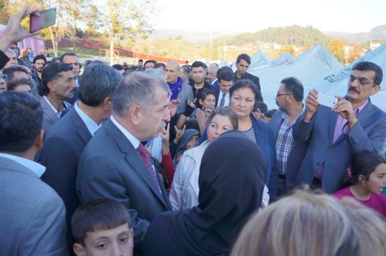 Özdağ, Türkmen liderleriyle görüştü
