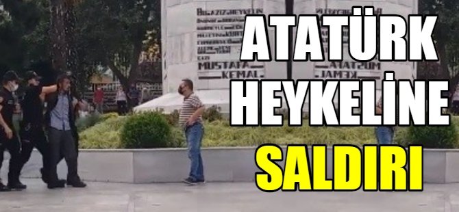 Bursa'da Atatürk heykeline saldırı