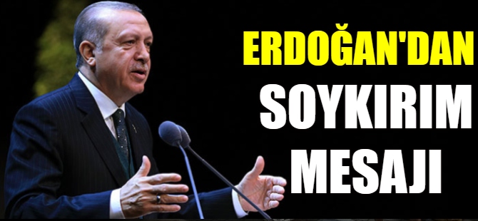 Erdoğan'dan 'Srebrenitsa Soykırımı' mesajı