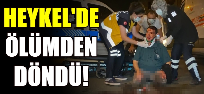 Camiye giderken ölümden döndü!